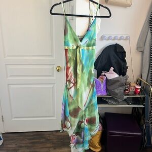 Colorful Strappy Dress